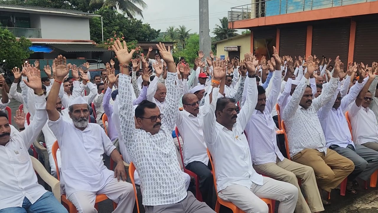 कुसुंबळे ग्रामपंचायतीमधील नागरिकांचा जेएसडब्ल्युला एकमुखी पाठिंबा